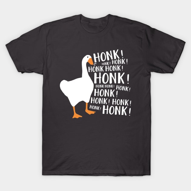 Untitled Goose Honk T-Shirt by BethTheKilljoy